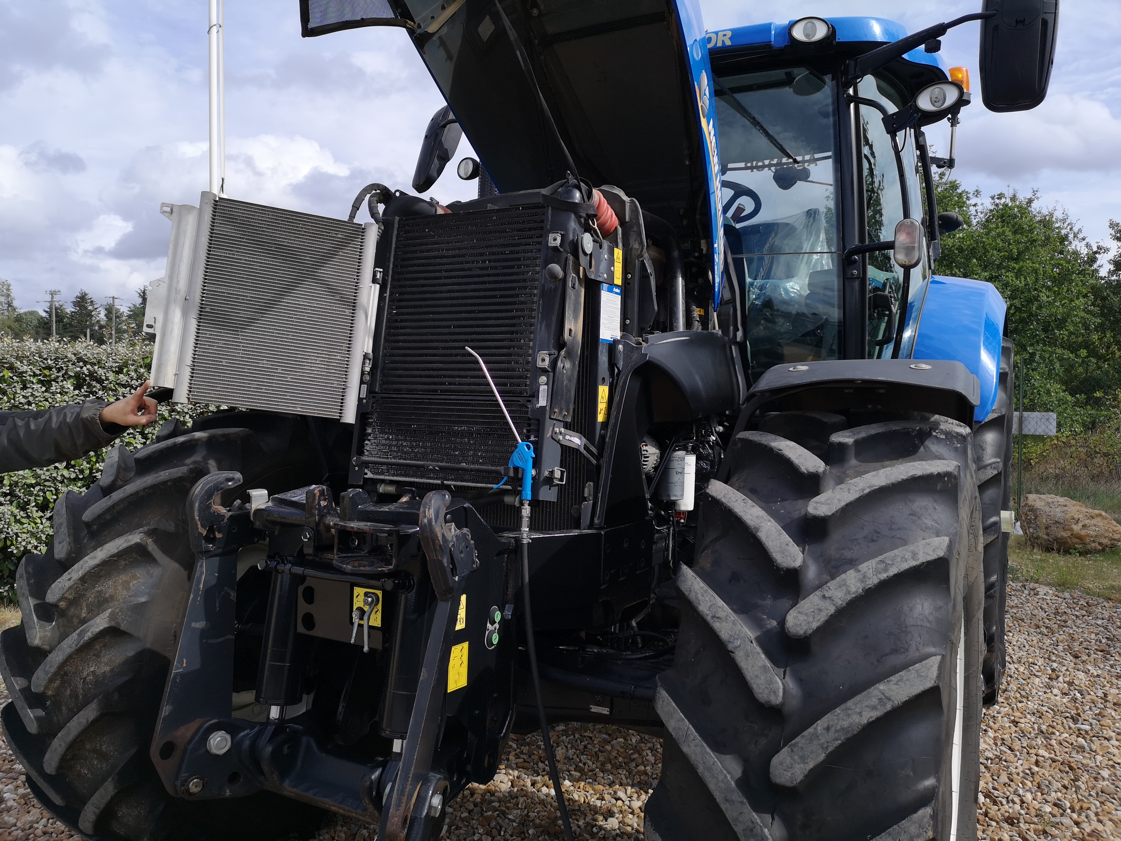 Entretien tracteur agricole New Holland